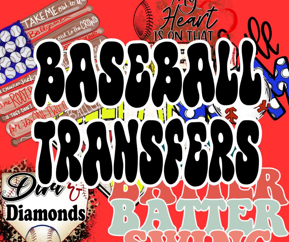 Baseball & Hockey DTF Transfers