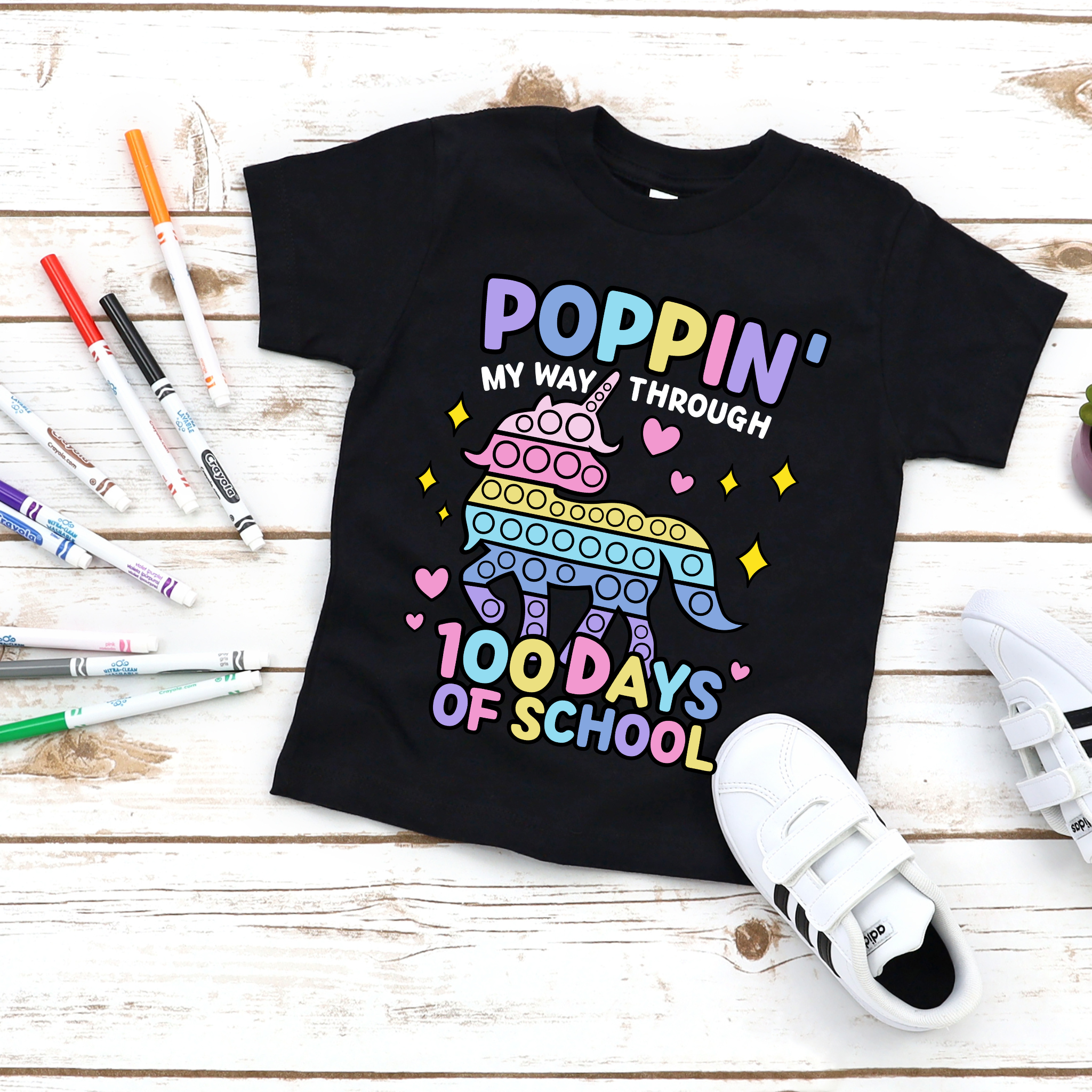 100 days of school t-shirts