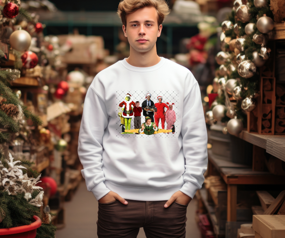 Christmas Friends 6 DTF Print