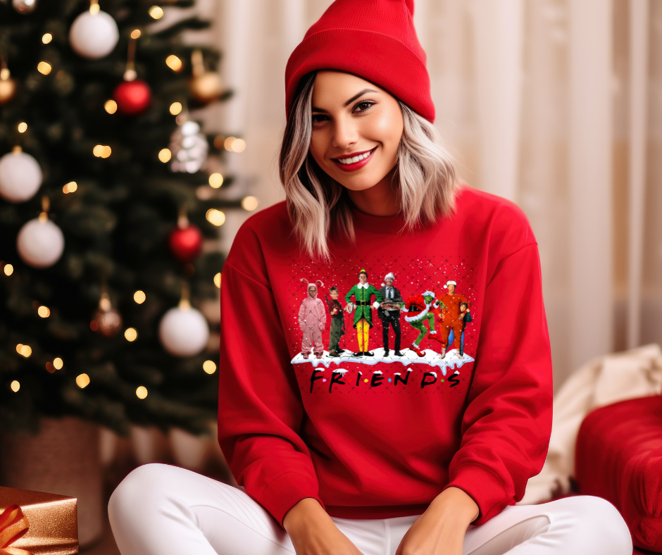 Christmas Friends 2 DTF Print