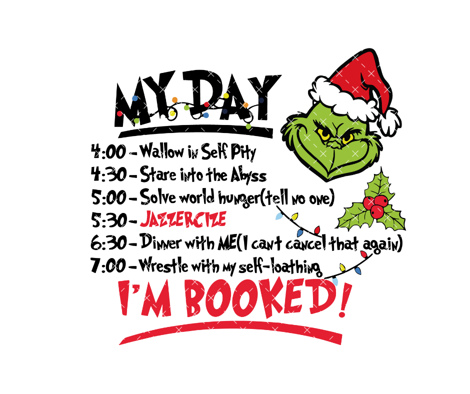 My Christmas Day Black DTF Print