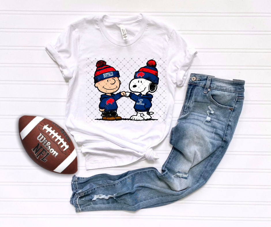 CB & Dog Buffalo DTF Print