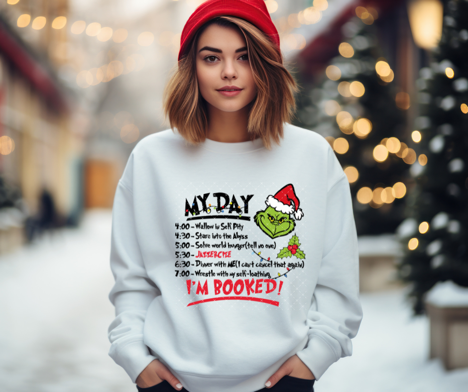 My Christmas Day White DTF Print