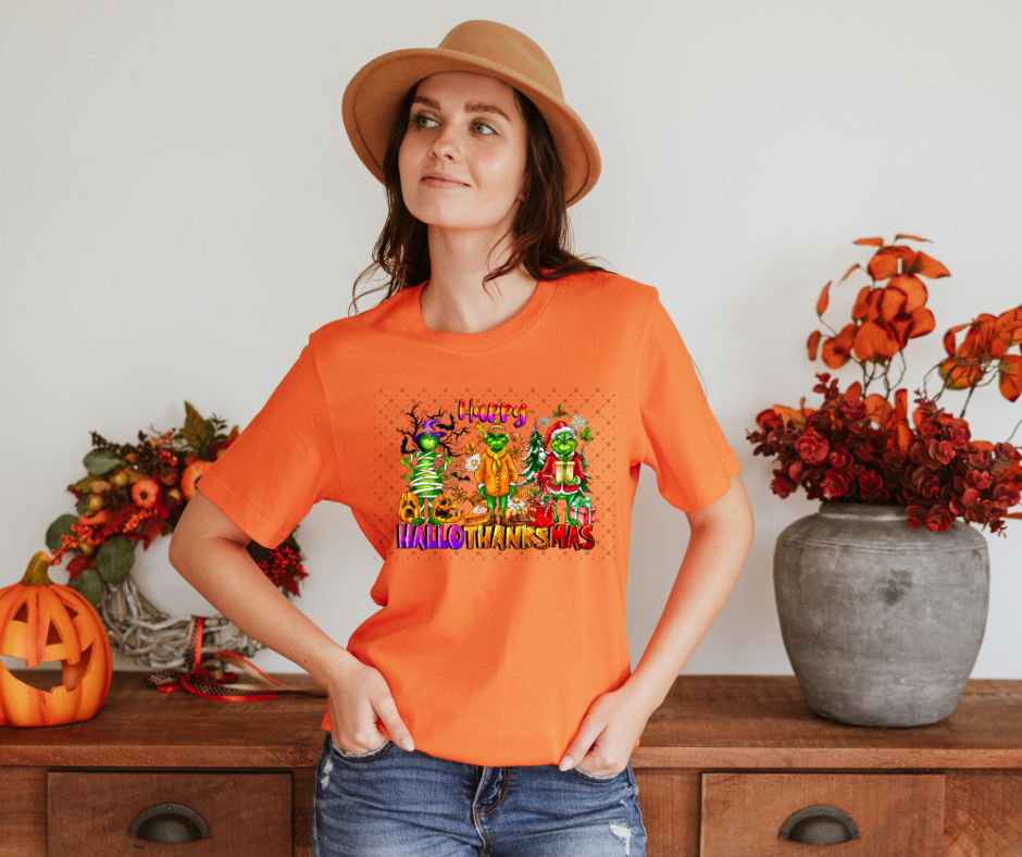 Hallothanksmas DTF Print