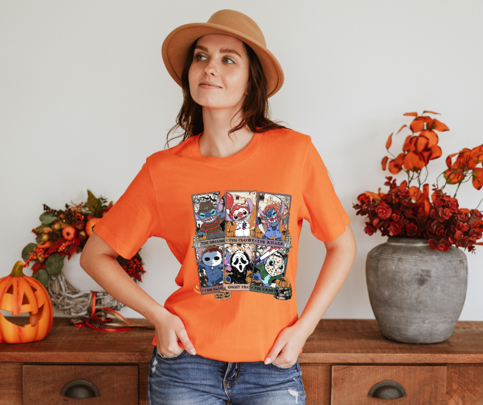 Halloween blue experiment  DTF Transfer