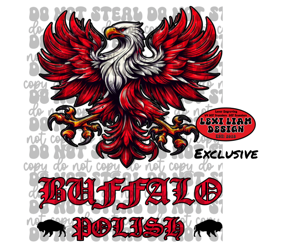 Dyngus Day Buffalo Polish Exclusive DTF Print
