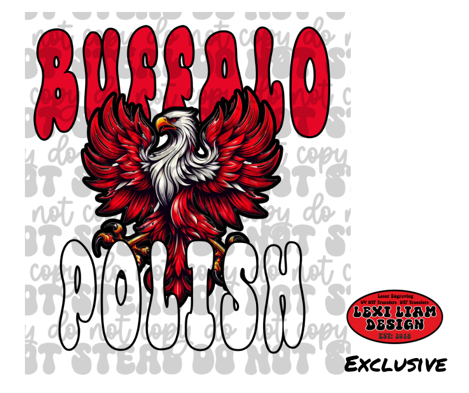 Dyngus Day Buffalo Polish Exclusive DTF Print