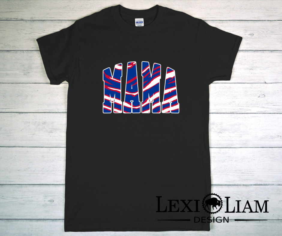 Mama-Buffalo Theme DTF Print