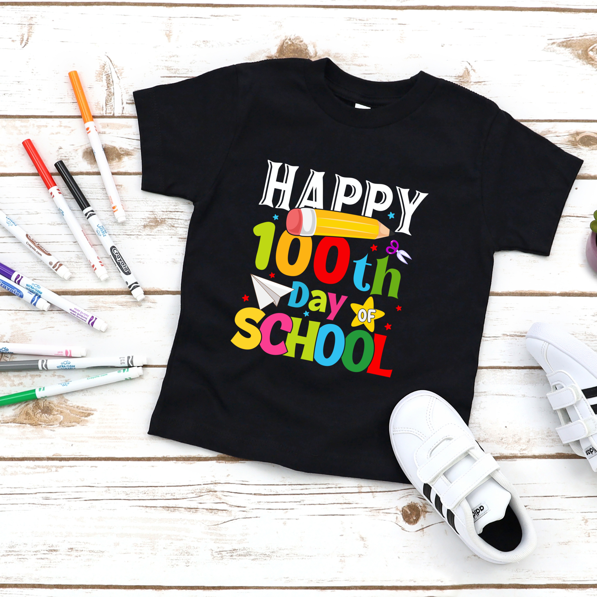 Happy 100th Day of School DTF Print