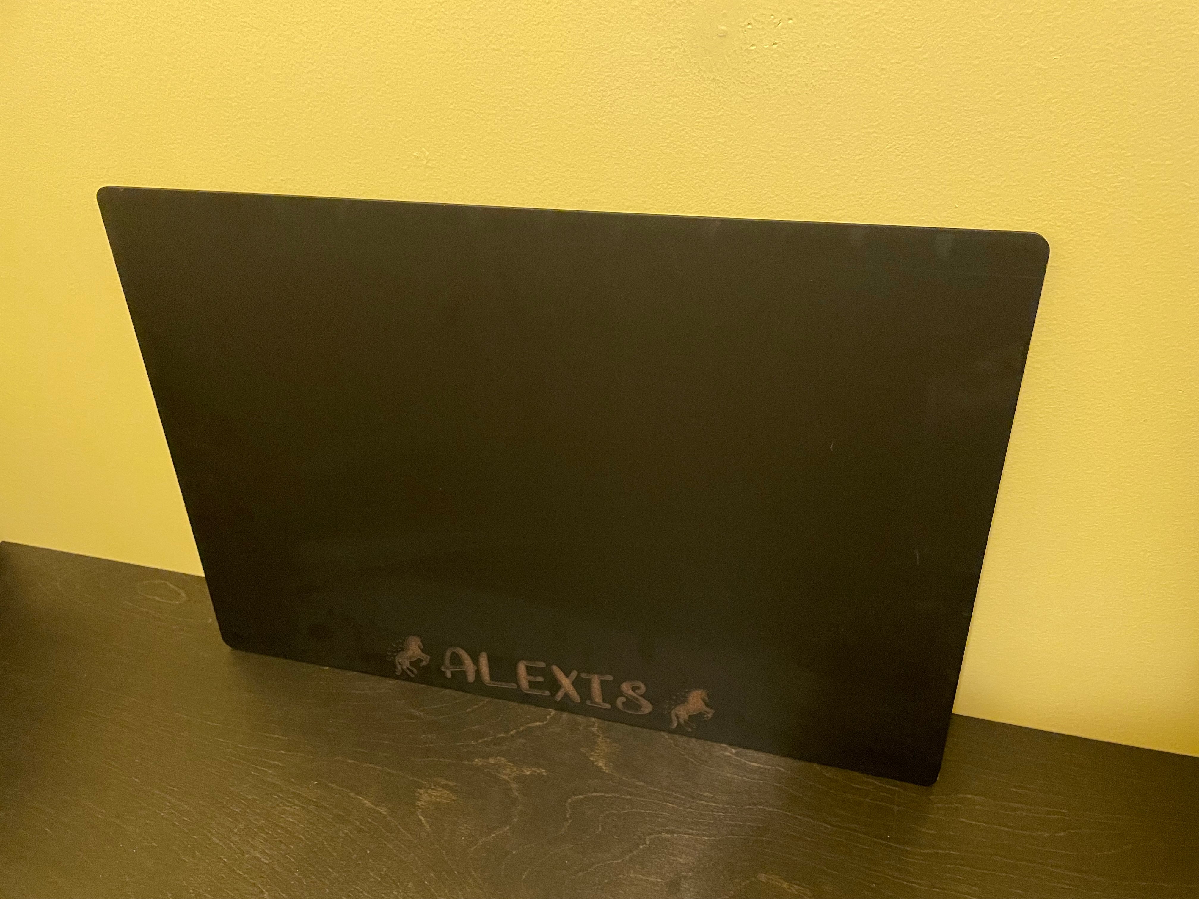 Kids Personalized Whiteboard / Chalkboard