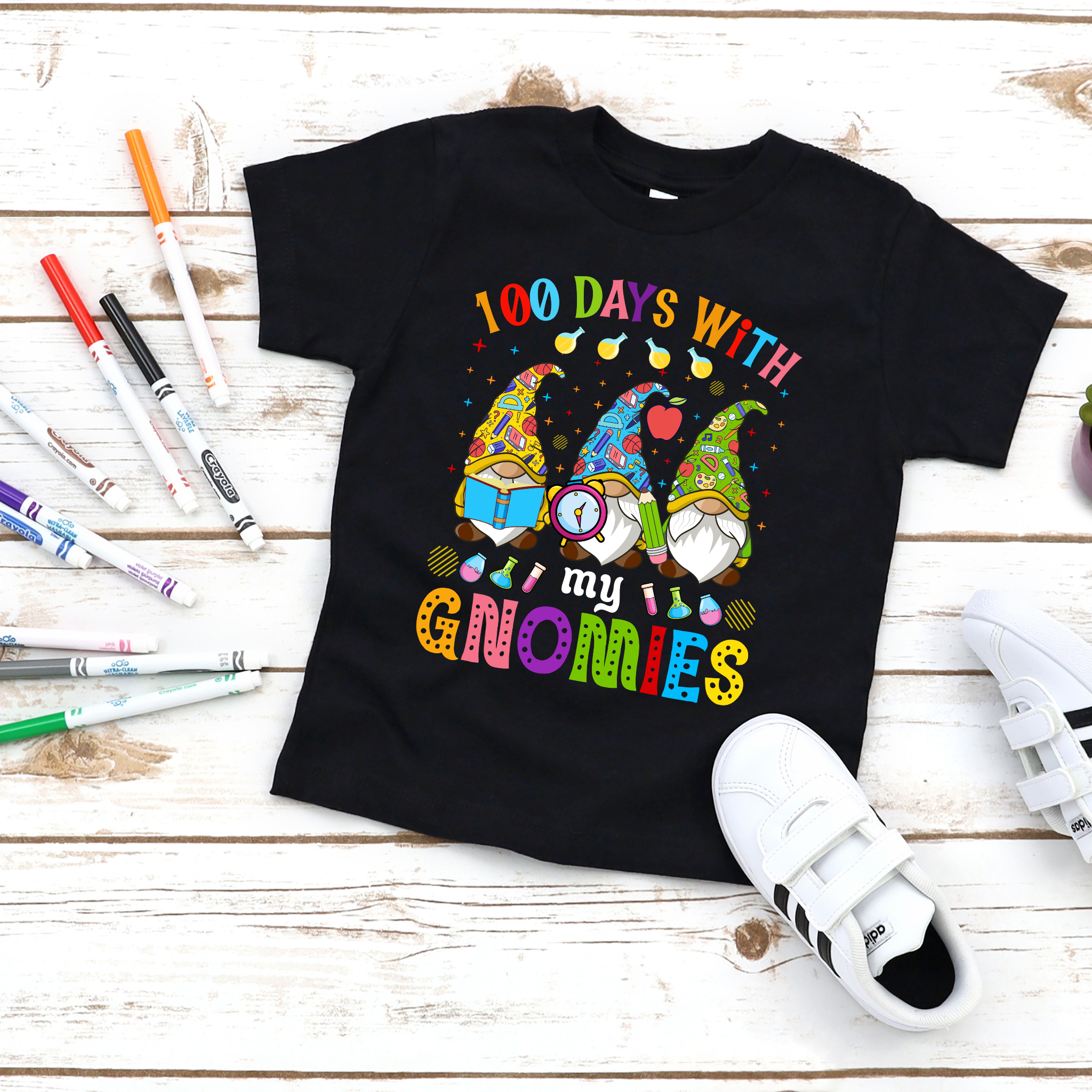 100 Days with my Gnomies DTF Print
