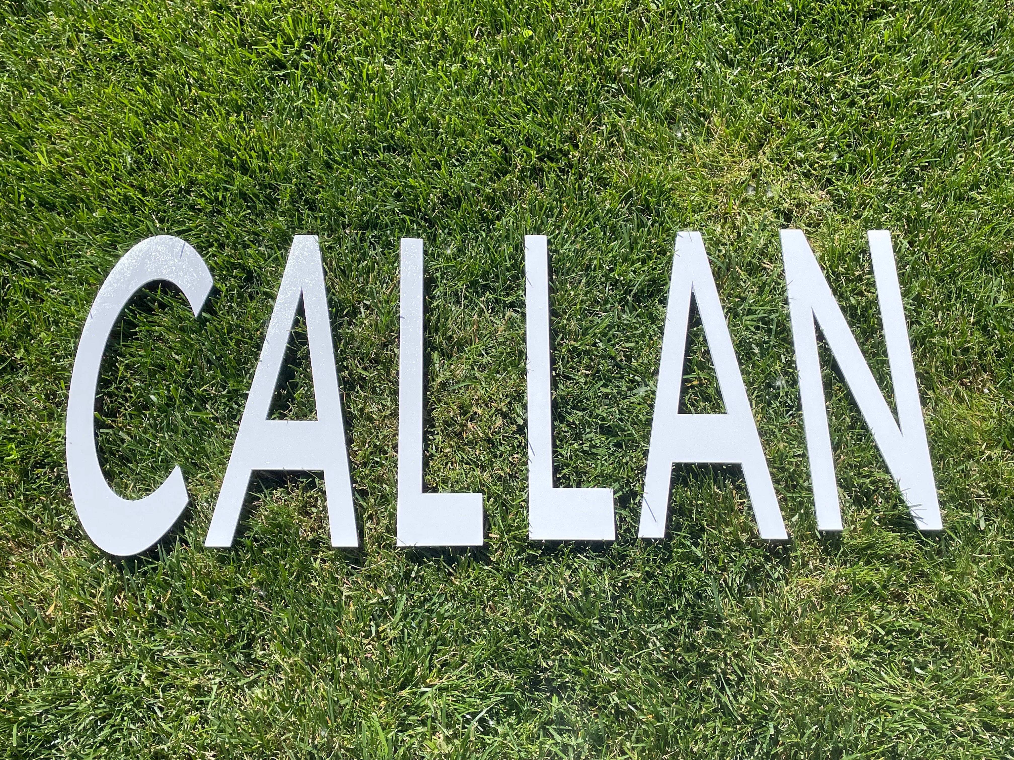 Baby Name Cutout-Nursery Wall Name.