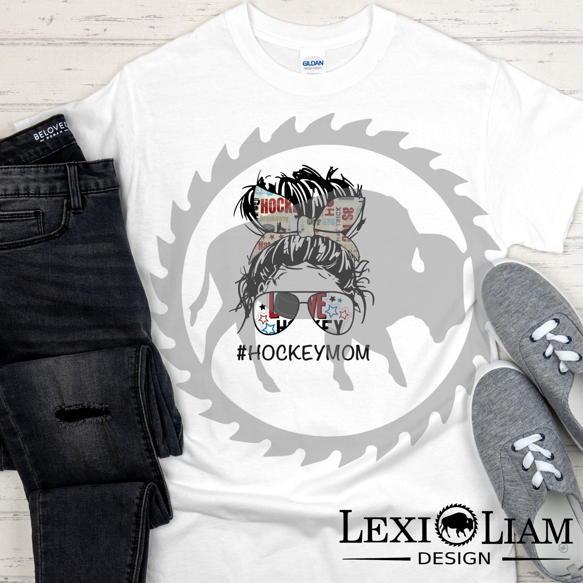 #Hockeymom DTF Print