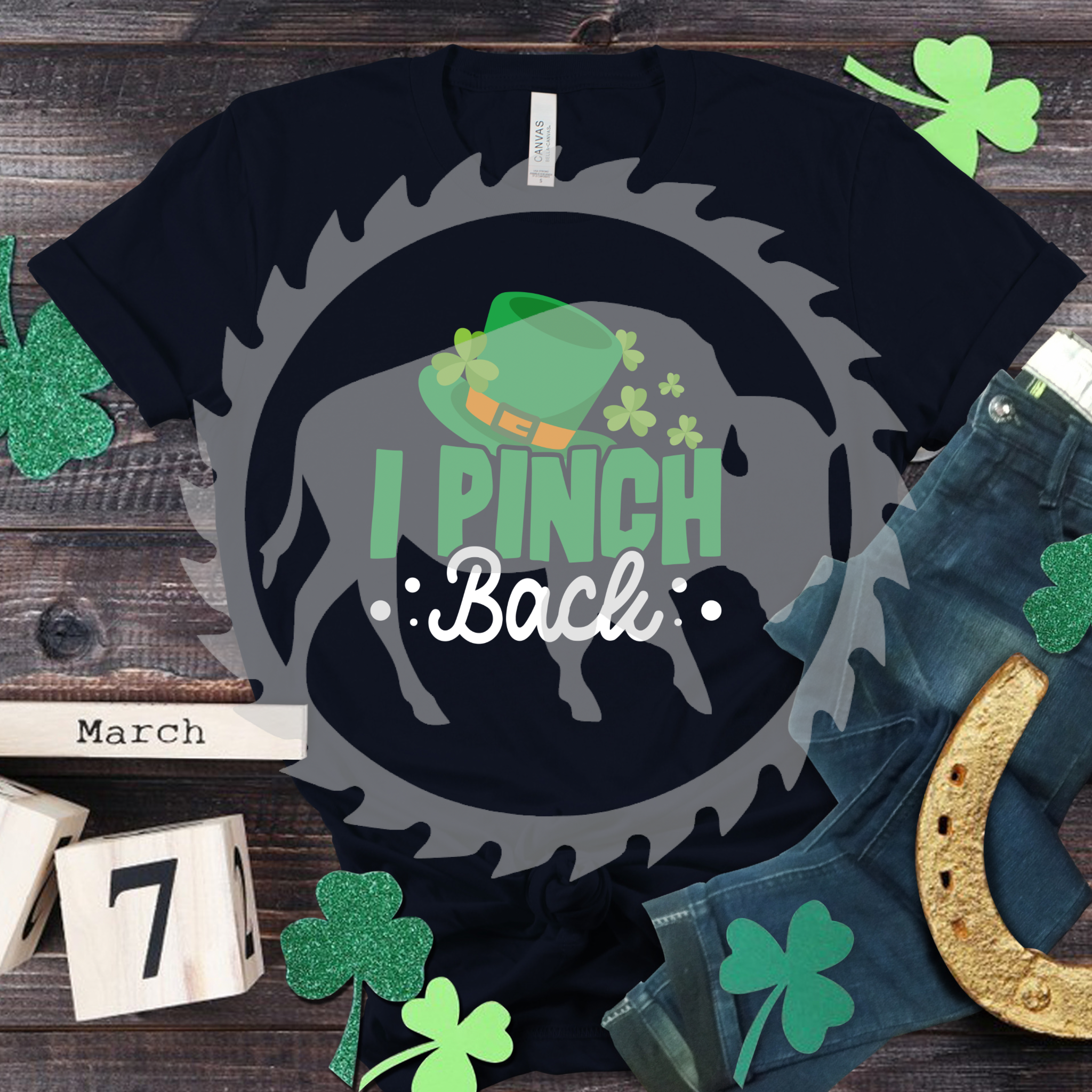 I Pinch Back St. Patrick’s Day DTF Print