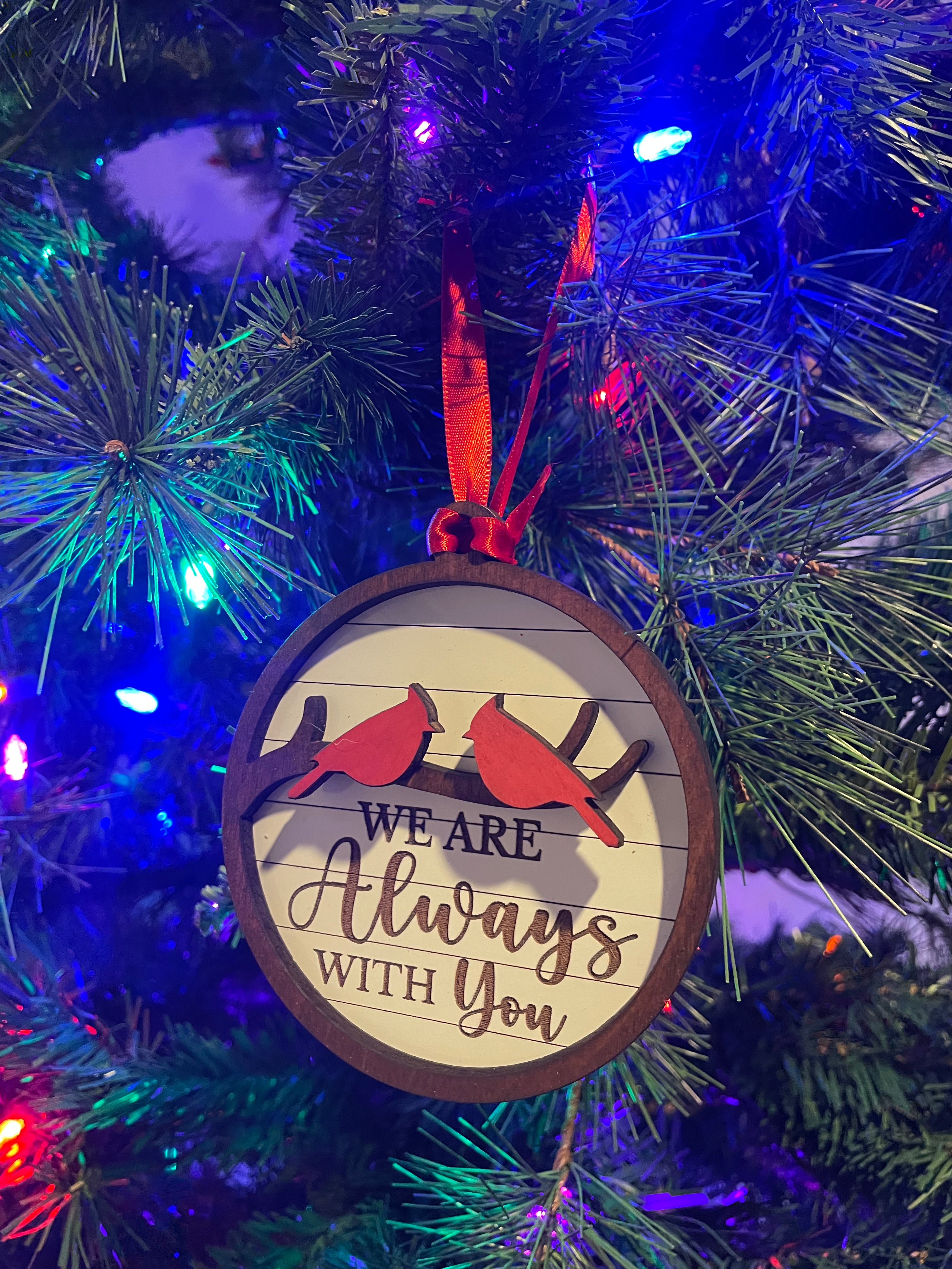I am always with you ornament