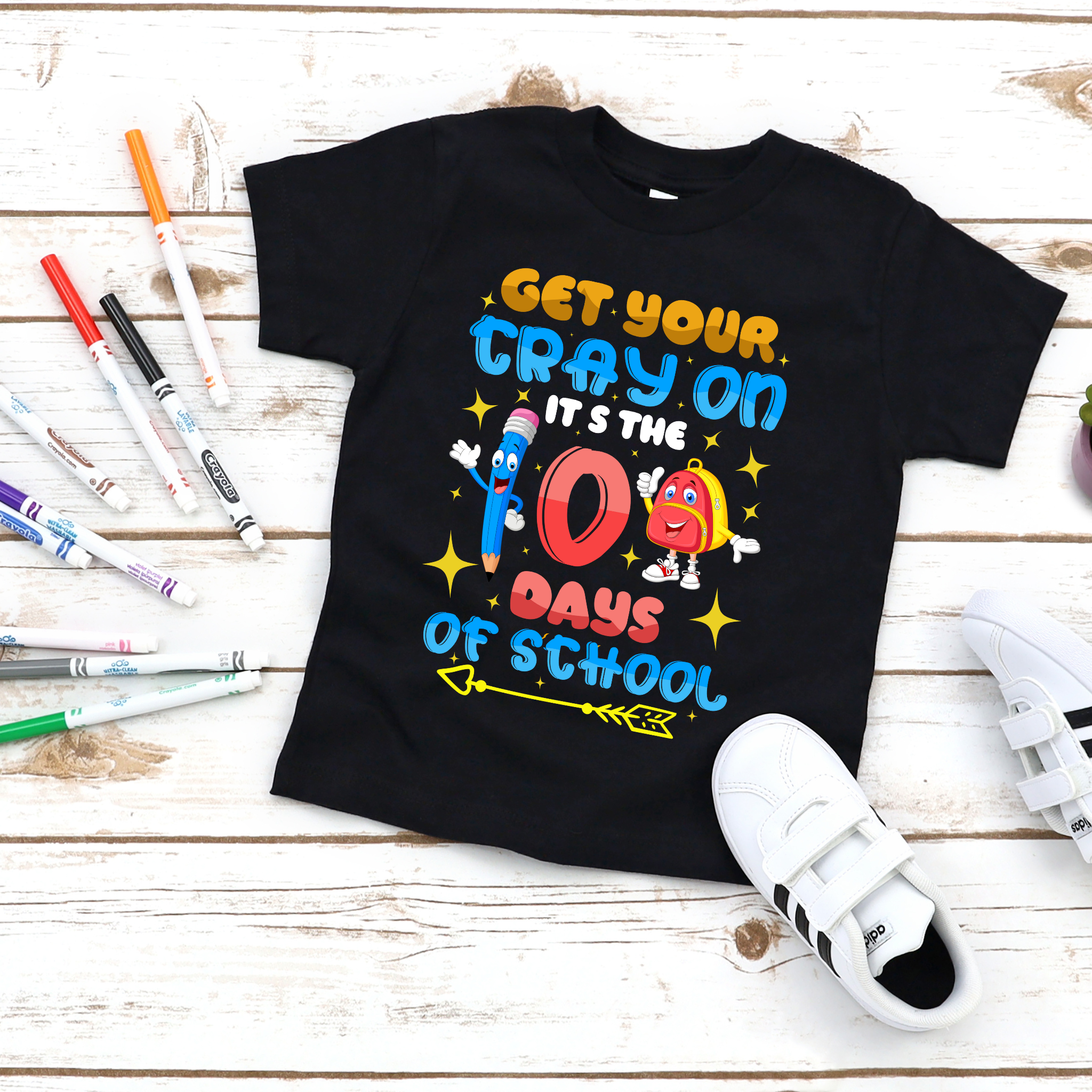 Get your Cray On 100th Day of School DTF Print