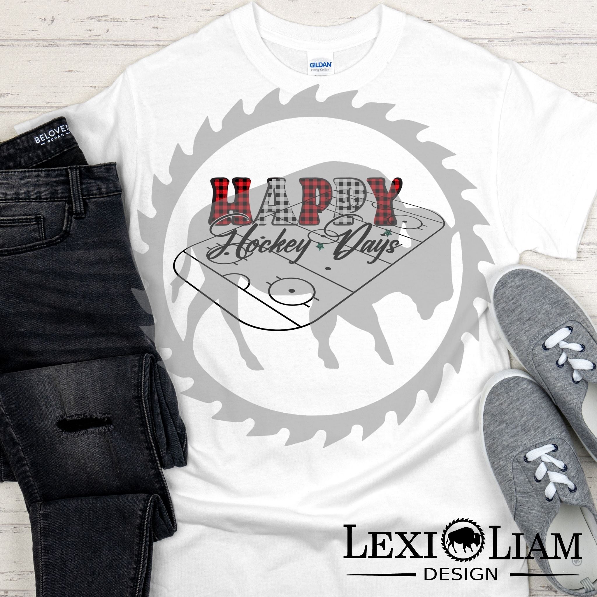 Happy Hockey Days DTF Print