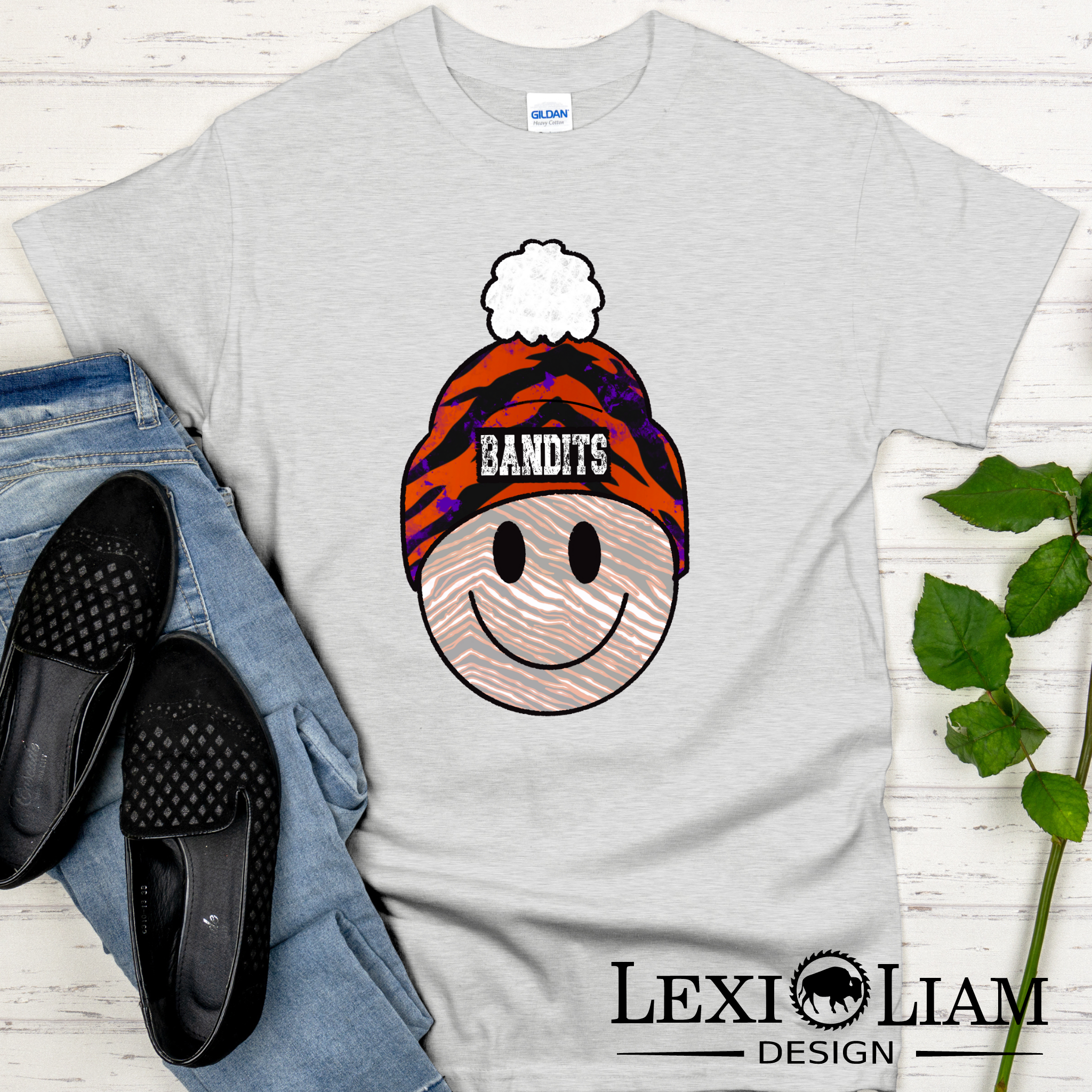 Buffalo Lacrosse Beanie DTF Print