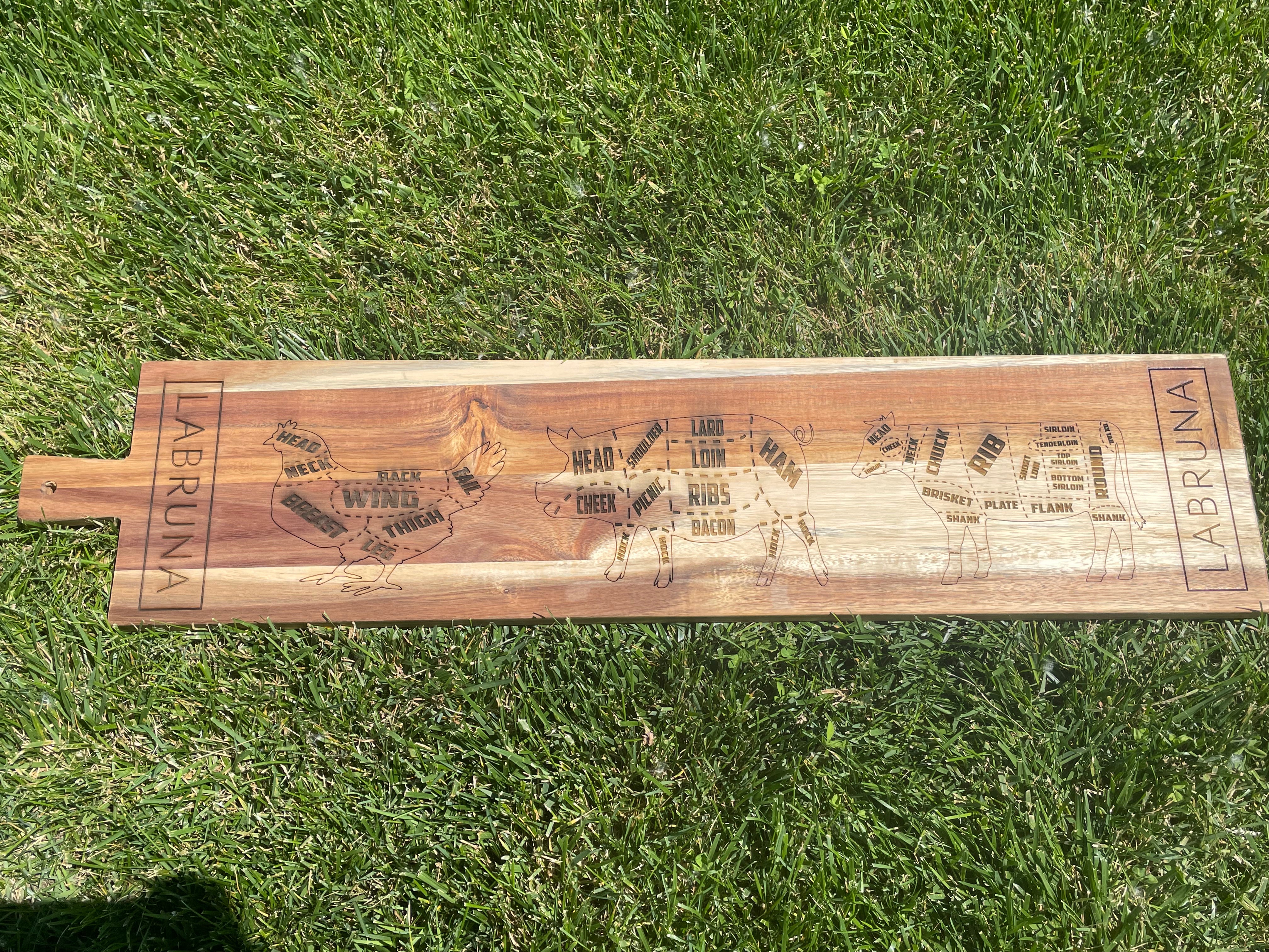 Extra long Charcuterie board