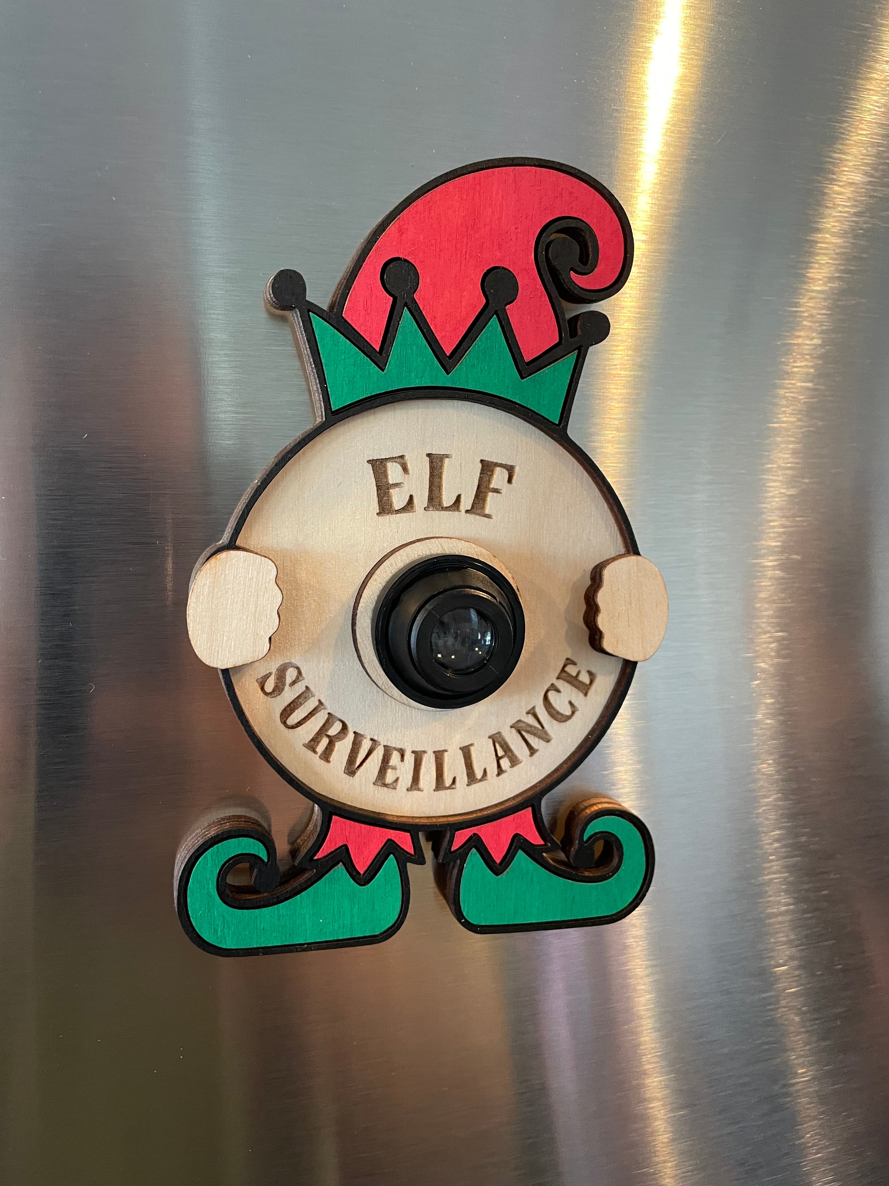 Santa Cam Ornament / Magnet