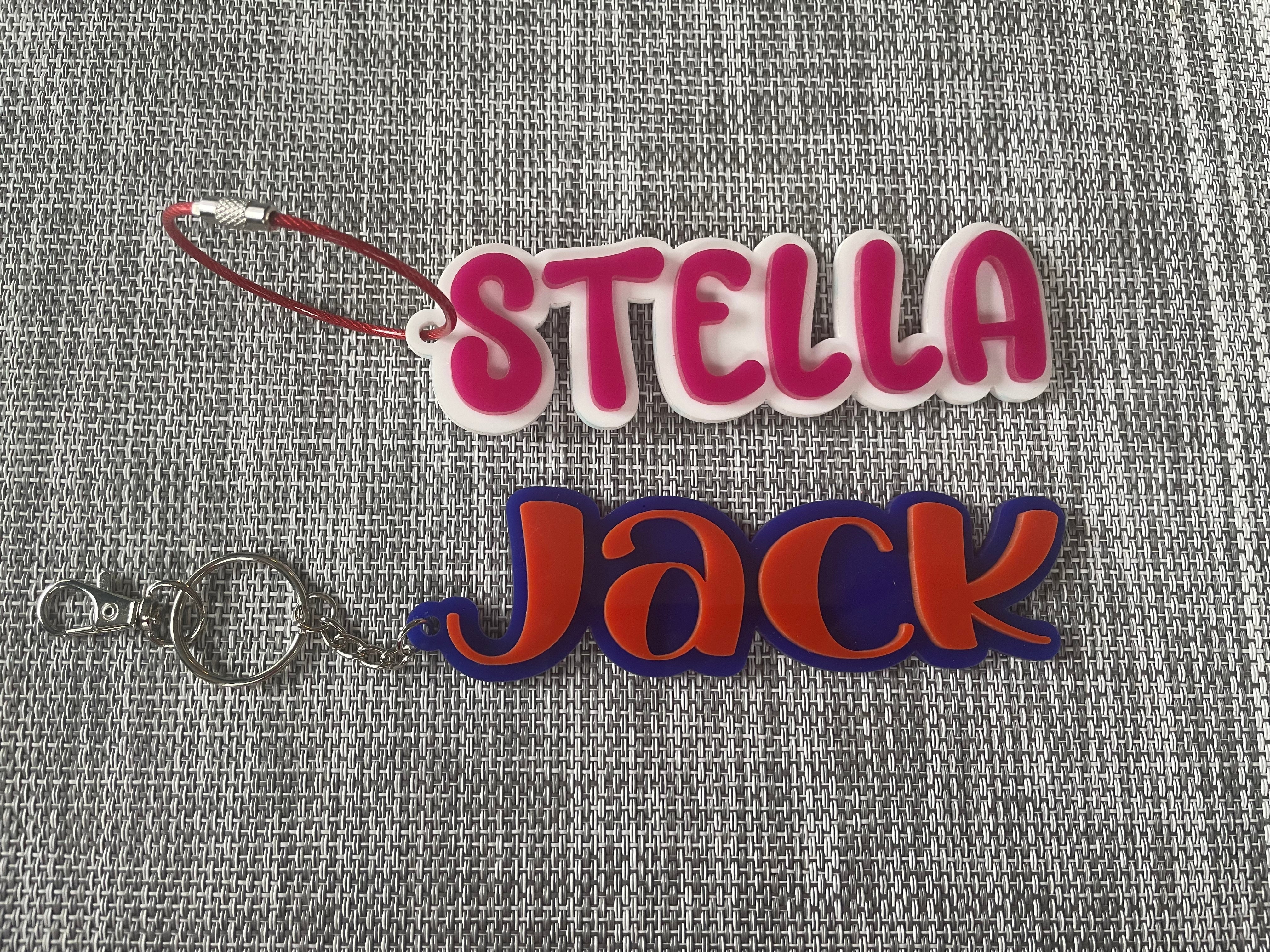 Backpack / Sports bag Name tag