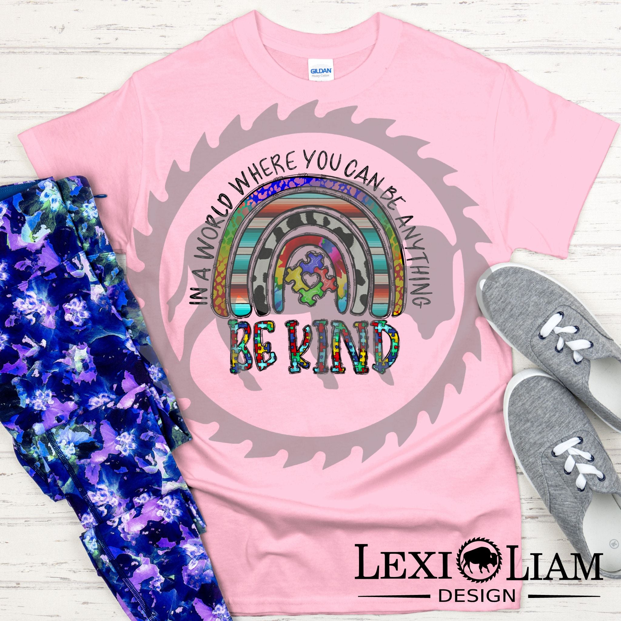 Be Kind Autism DTF Print