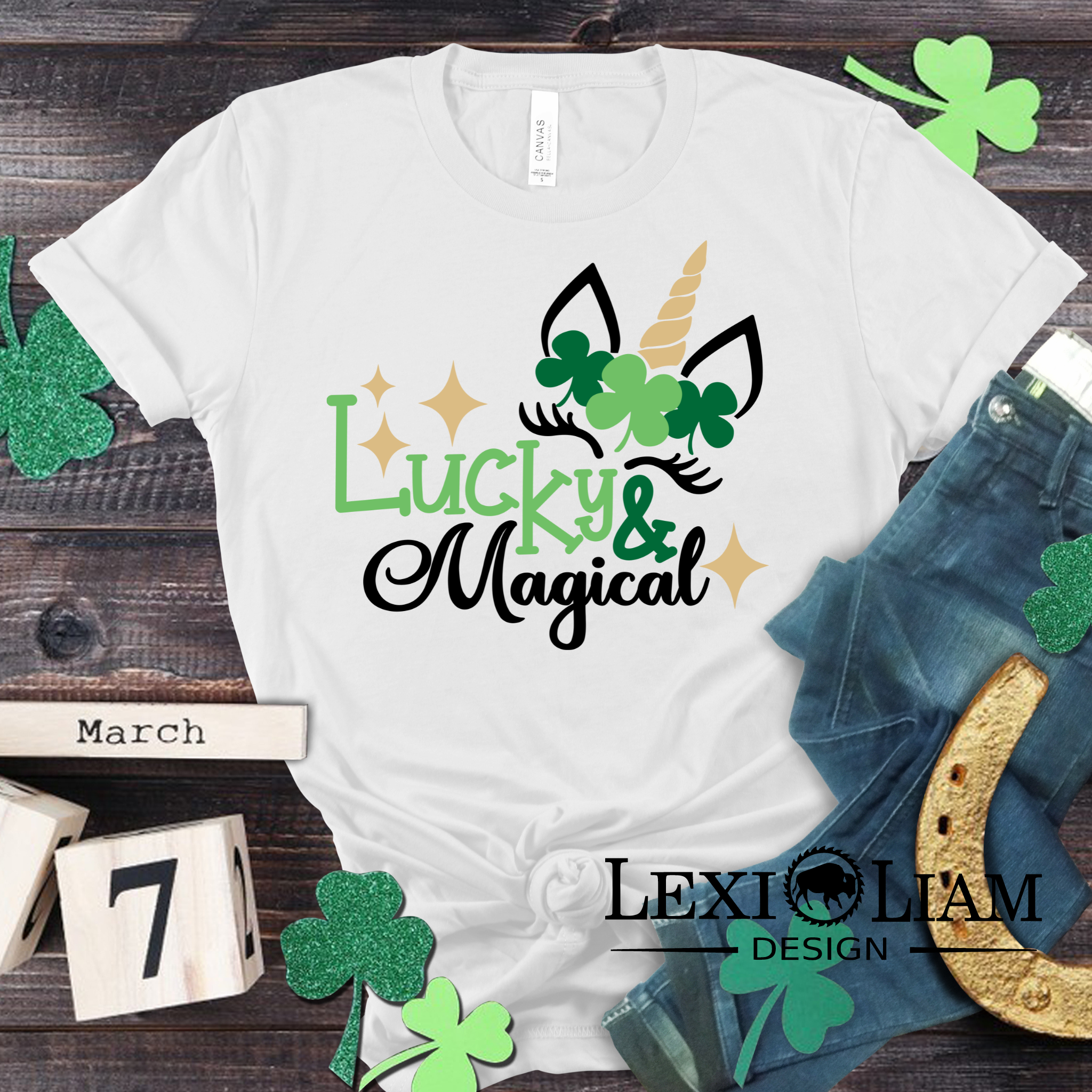 Lucky & Magical St. Patrick’s Day DTF Print